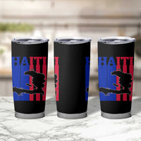 Vintage Retro Map of Haiti Tumbler Cup Haitian Heritage Pride Travel Souvenir