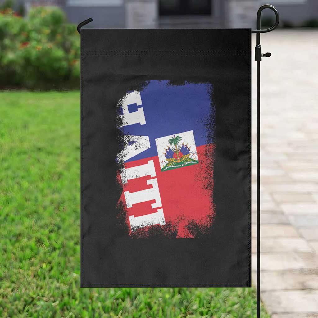 Haiti Flag Distressed Flag Graphic Garden Flag Haitian Heritage Pride