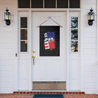 Haiti Flag Distressed Flag Graphic Garden Flag Haitian Heritage Pride