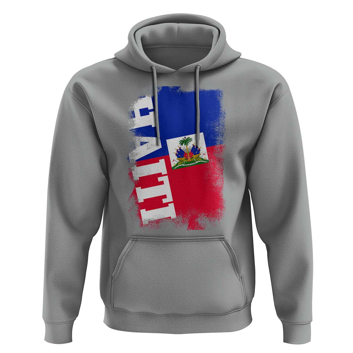 Haiti Flag Distressed Flag Graphic Hoodie Haitian Heritage Pride