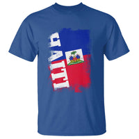 Haiti Flag Distressed Flag Graphic T Shirt Haitian Heritage Pride