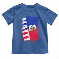 Haiti Flag Distressed Flag Graphic Toddler T Shirt Haitian Heritage Pride