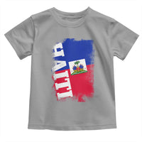 Haiti Flag Distressed Flag Graphic Toddler T Shirt Haitian Heritage Pride