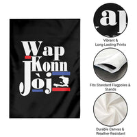 Wap Konn Joj Funny Haitian Creole Idiom Saying Garden Flag Haiti Heritage Pride