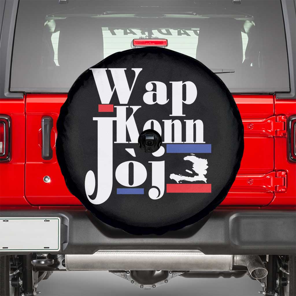 Wap Konn Joj Funny Haitian Creole Idiom Saying Spare Tire Cover Haiti Heritage Pride