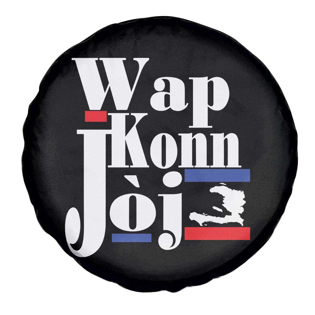 Wap Konn Joj Funny Haitian Creole Idiom Saying Spare Tire Cover Haiti Heritage Pride