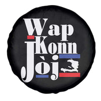 Wap Konn Joj Funny Haitian Creole Idiom Saying Spare Tire Cover Haiti Heritage Pride