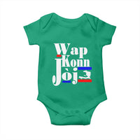 Wap Konn Joj Funny Haitian Creole Idiom Saying Baby Onesie Haiti Heritage Pride