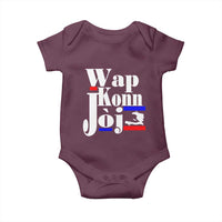 Wap Konn Joj Funny Haitian Creole Idiom Saying Baby Onesie Haiti Heritage Pride