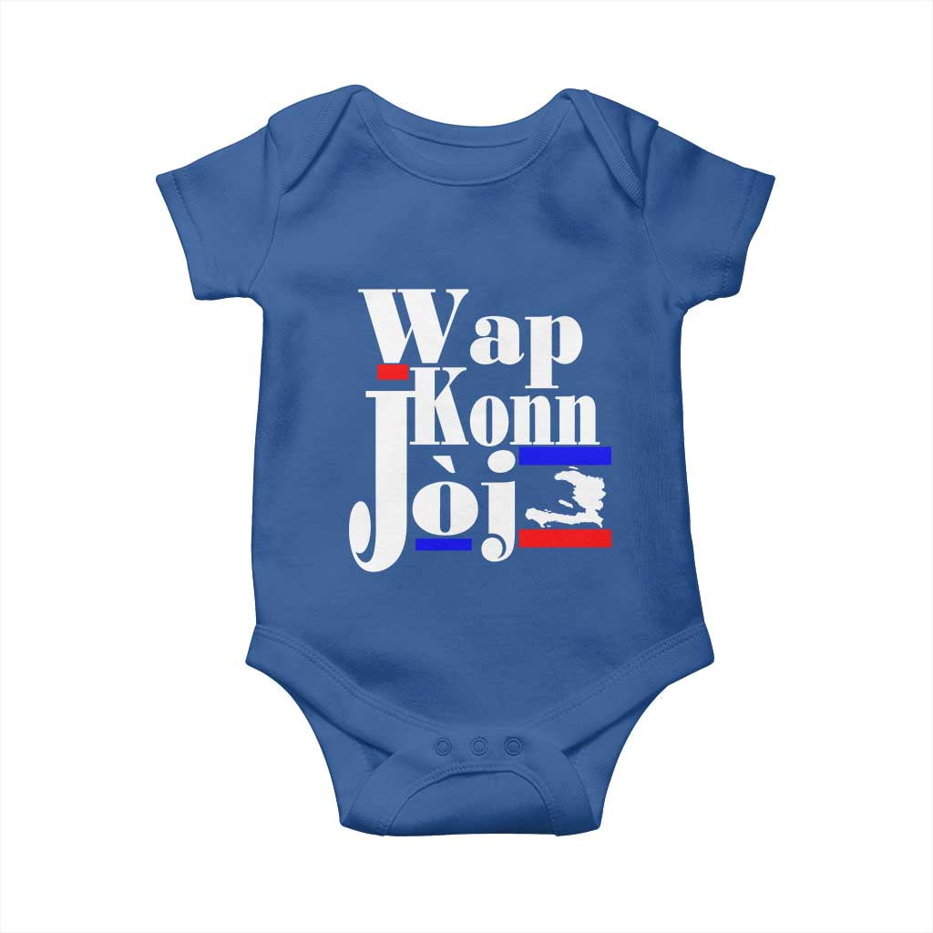 Wap Konn Joj Funny Haitian Creole Idiom Saying Baby Onesie Haiti Heritage Pride