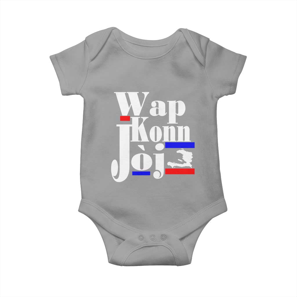 Wap Konn Joj Funny Haitian Creole Idiom Saying Baby Onesie Haiti Heritage Pride