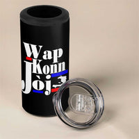 Wap Konn Joj Funny Haitian Creole Idiom Saying 4 in 1 Can Cooler Tumbler Haiti Heritage Pride