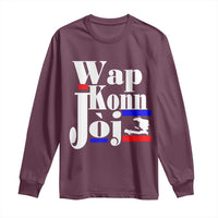 Wap Konn Joj Funny Haitian Creole Idiom Saying Long Sleeve Shirt Haiti Heritage Pride