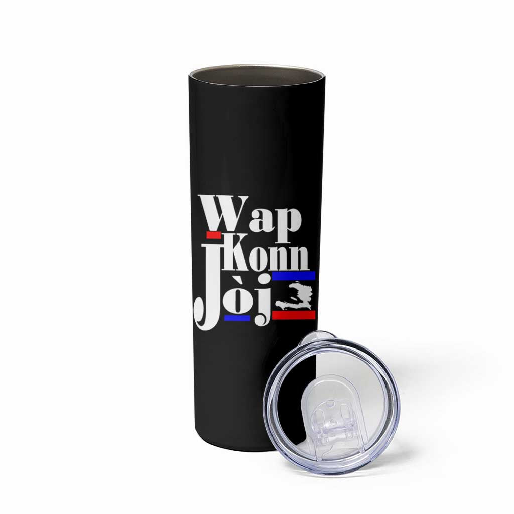 Wap Konn Joj Funny Haitian Creole Idiom Saying Skinny Tumbler Haiti Heritage Pride