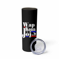 Wap Konn Joj Funny Haitian Creole Idiom Saying Skinny Tumbler Haiti Heritage Pride