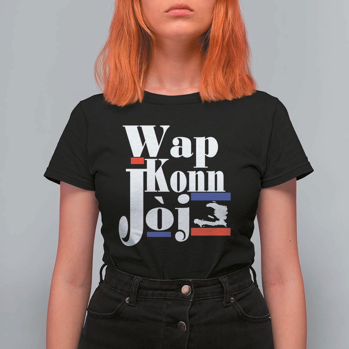 Wap Konn Joj Funny Haitian Creole Idiom Saying T Shirt For Women Haiti Heritage Pride