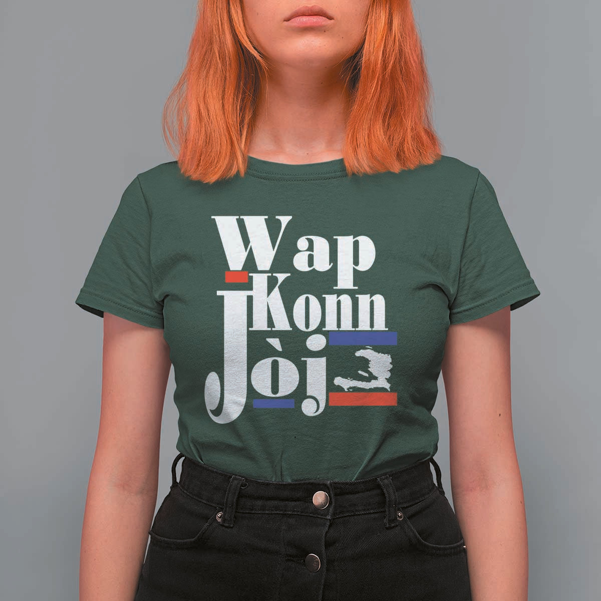 Wap Konn Joj Funny Haitian Creole Idiom Saying T Shirt For Women Haiti Heritage Pride