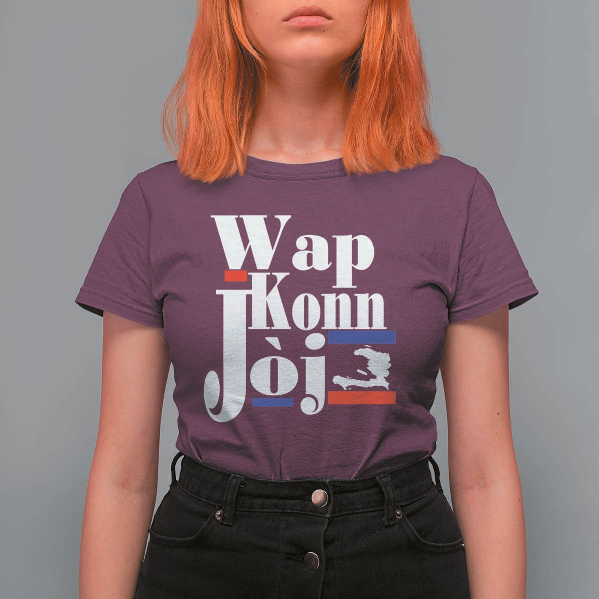 Wap Konn Joj Funny Haitian Creole Idiom Saying T Shirt For Women Haiti Heritage Pride