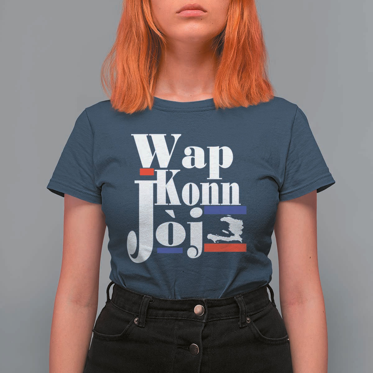 Wap Konn Joj Funny Haitian Creole Idiom Saying T Shirt For Women Haiti Heritage Pride