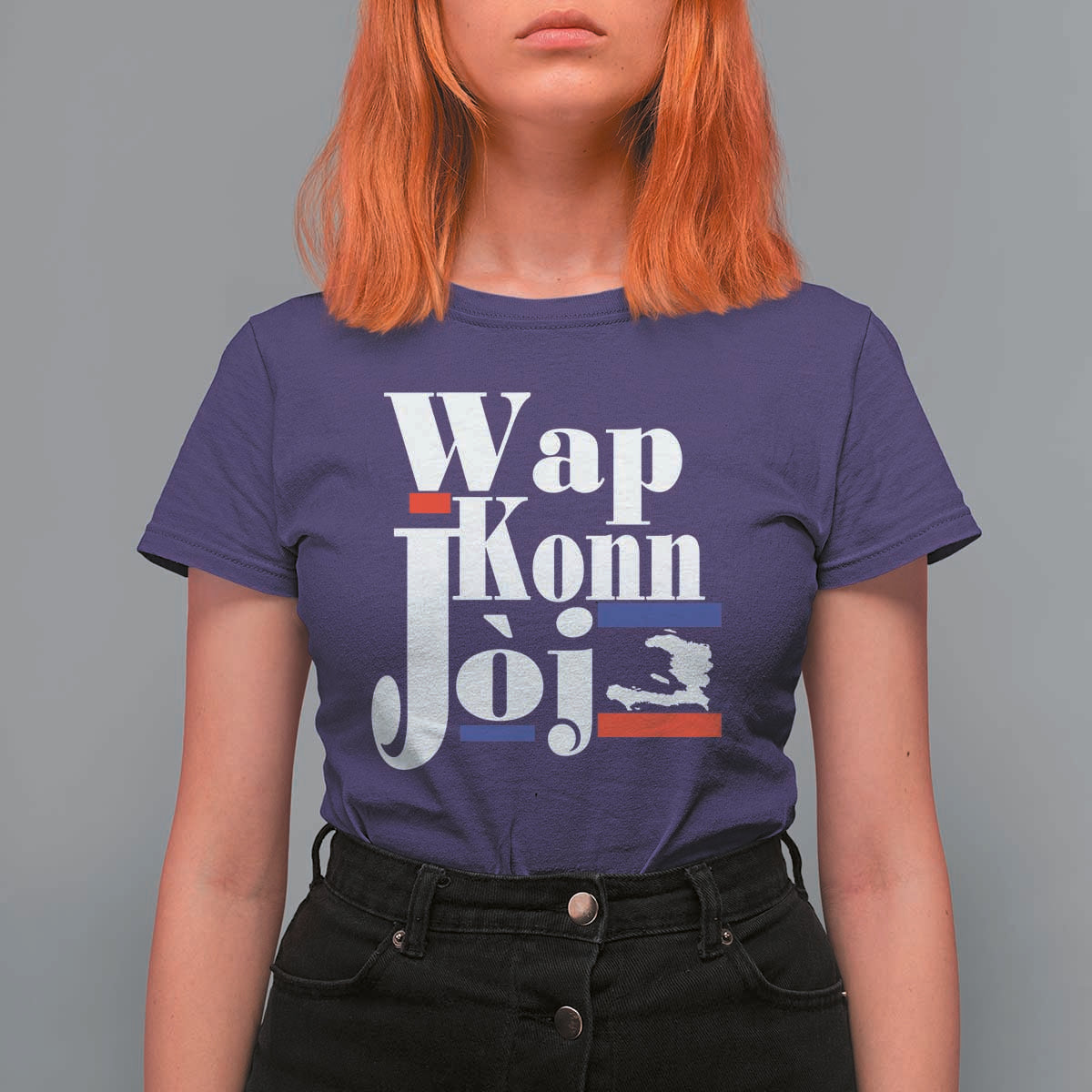 Wap Konn Joj Funny Haitian Creole Idiom Saying T Shirt For Women Haiti Heritage Pride