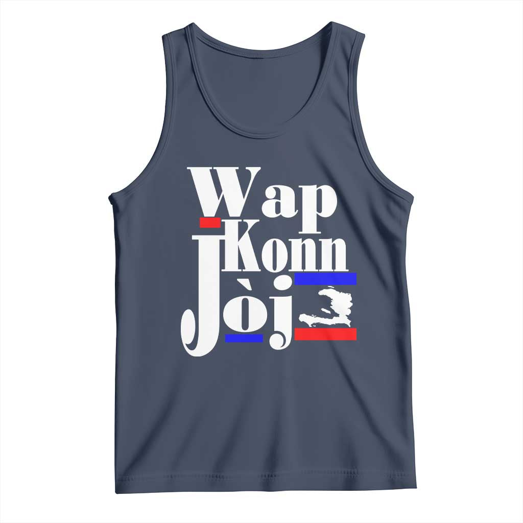 Wap Konn Joj Funny Haitian Creole Idiom Saying Tank Top Haiti Heritage Pride
