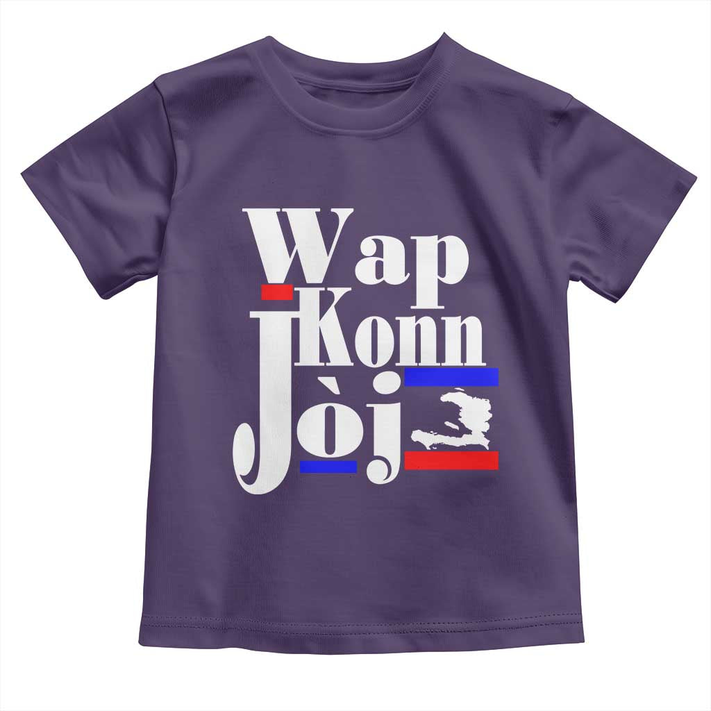 Wap Konn Joj Funny Haitian Creole Idiom Saying Toddler T Shirt Haiti Heritage Pride