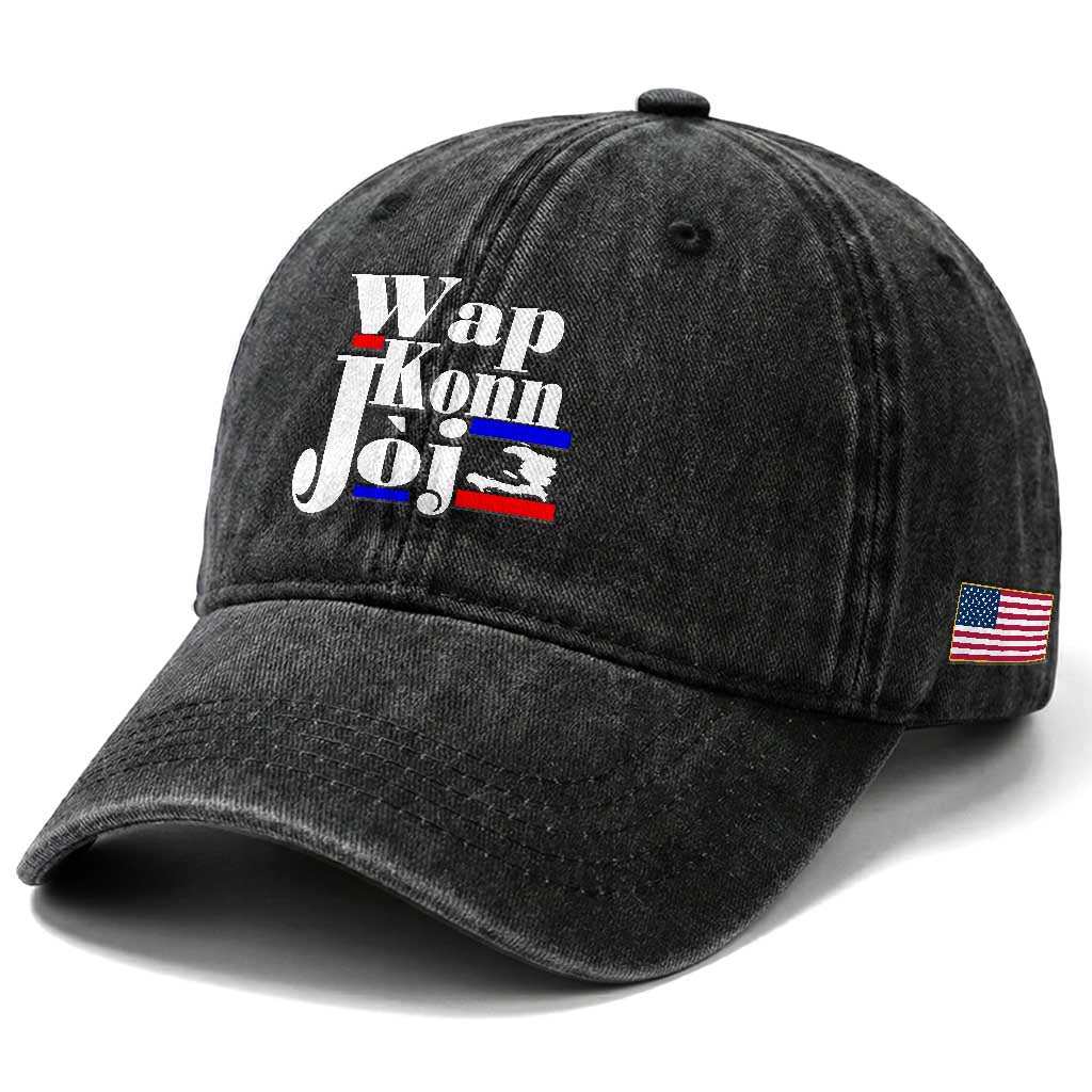 Wap Konn Joj Funny Haitian Creole Idiom Saying Washed Cotton Baseball Cap Haiti Heritage Pride