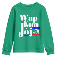 Wap Konn Joj Funny Haitian Creole Idiom Saying Youth Sweatshirt Haiti Heritage Pride