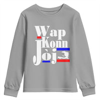 Wap Konn Joj Funny Haitian Creole Idiom Saying Youth Sweatshirt Haiti Heritage Pride