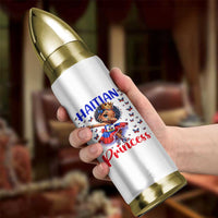 Cute Dabbing Haitian Princess Kids Graphic Bullet Tumbler Haiti Heritage Pride