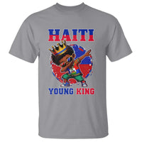 Haiti Young King Dabbing Boy Kids Graphic T Shirt Haitian Heritage Pride