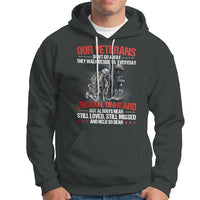 Our Veteran's Don't Go Away They Walk Beside Us Everyday Unseen Unheard Hoodie - Wonder Print Shop