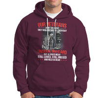 Our Veteran's Don't Go Away They Walk Beside Us Everyday Unseen Unheard Hoodie - Wonder Print Shop
