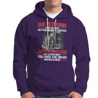Our Veteran's Don't Go Away They Walk Beside Us Everyday Unseen Unheard Hoodie - Wonder Print Shop