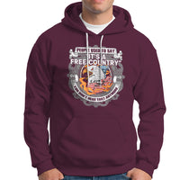 American Patriotic Hoodie People Used To Say It's A Free Country You Don't Hear That Anymore - Wonder Print Shop