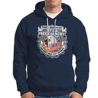 American Patriotic Hoodie People Used To Say It's A Free Country You Don't Hear That Anymore - Wonder Print Shop