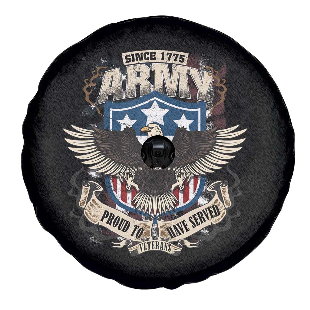 American Veteran Spare Tire Cover Since 1775 Army Proud To Have Served Veterant