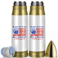 My First 4th of July Celebrate Semiquincentennial Cute Bullet Tumbler Born in America's 250th Year Patriotic Milestone Celebration