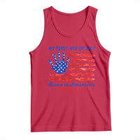 My First 4th of July Celebrate Semiquincentennial Cute Tank Top Born in America's 250th Year Patriotic Milestone Celebration