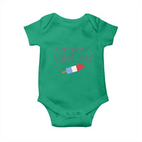 My First 4th of July Cute Summer Rocket Popsicle Baby Onesie Firecracker Ice Lolly Patriotic Baby Independence Holiday
