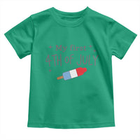 My First 4th of July Cute Summer Rocket Popsicle Toddler T Shirt Firecracker Ice Lolly Patriotic Baby Independence Holiday