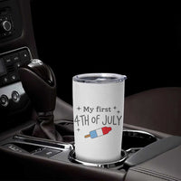 My First 4th of July Cute Summer Rocket Popsicle Tumbler Cup Firecracker Ice Lolly Patriotic Baby Independence Holiday