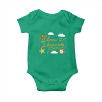 I Knew It I Knew You Funny Western Cowgirl Retro Baby Onesie Whimsical Nostalgic Western Graphic