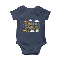 I Knew It I Knew You Funny Western Cowgirl Retro Baby Onesie Whimsical Nostalgic Western Graphic