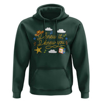 I Knew It I Knew You Funny Western Cowgirl Retro Hoodie Whimsical Nostalgic Western Graphic