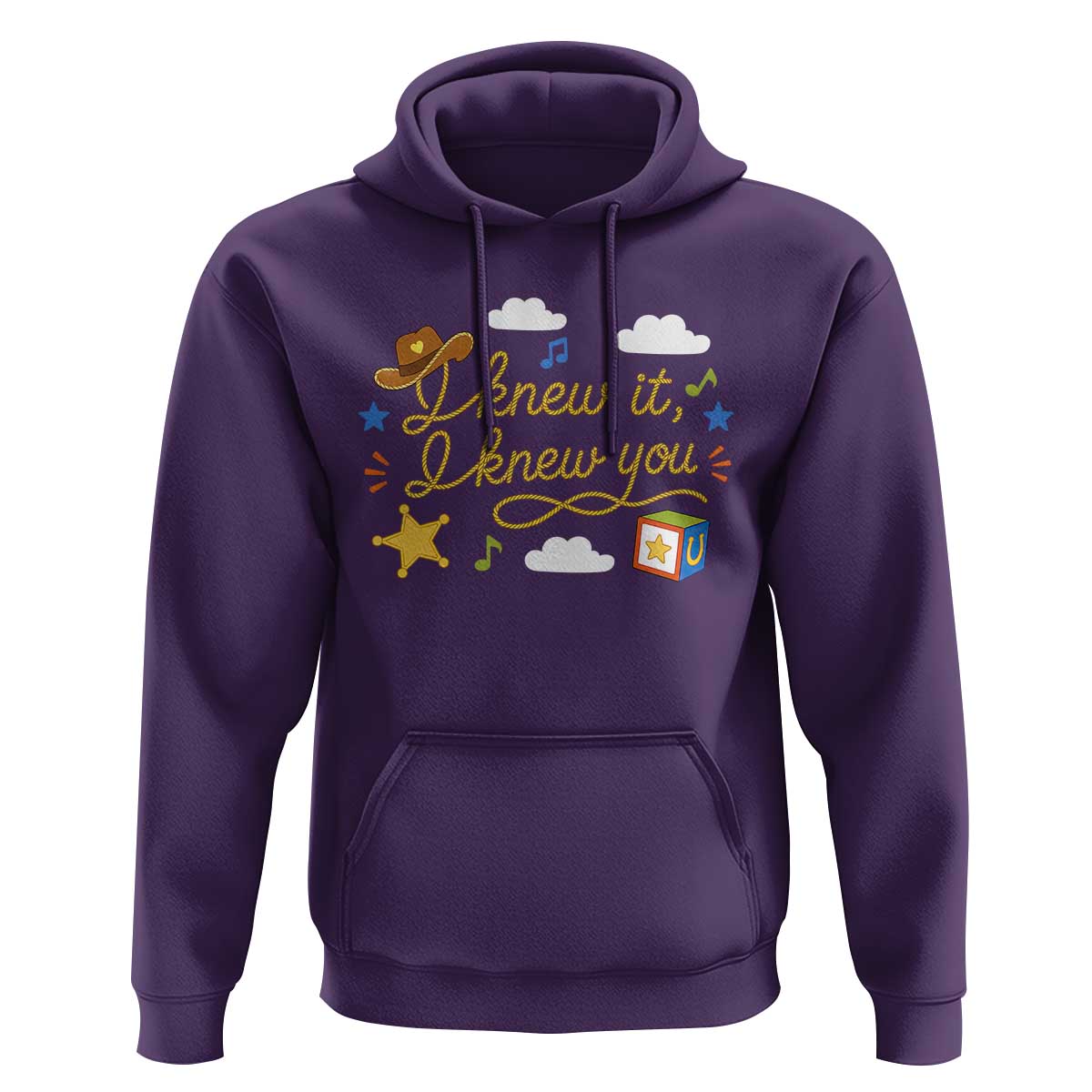 I Knew It I Knew You Funny Western Cowgirl Retro Hoodie Whimsical Nostalgic Western Graphic