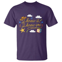 I Knew It I Knew You Funny Western Cowgirl Retro T Shirt Whimsical Nostalgic Western Graphic