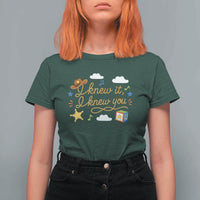 I Knew It I Knew You Funny Western Cowgirl Retro T Shirt For Women Whimsical Nostalgic Western Graphic