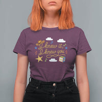 I Knew It I Knew You Funny Western Cowgirl Retro T Shirt For Women Whimsical Nostalgic Western Graphic