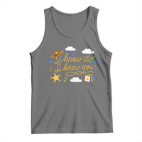 I Knew It I Knew You Funny Western Cowgirl Retro Tank Top Whimsical Nostalgic Western Graphic